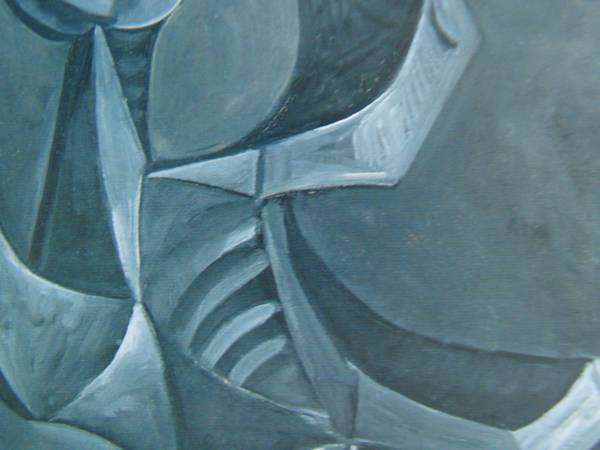 パブロ・ピカソ、【酒壺と骸骨】、希少画集画、新品高級額・額装付、状態良好、送料無料、Pablo Picasso_画像2