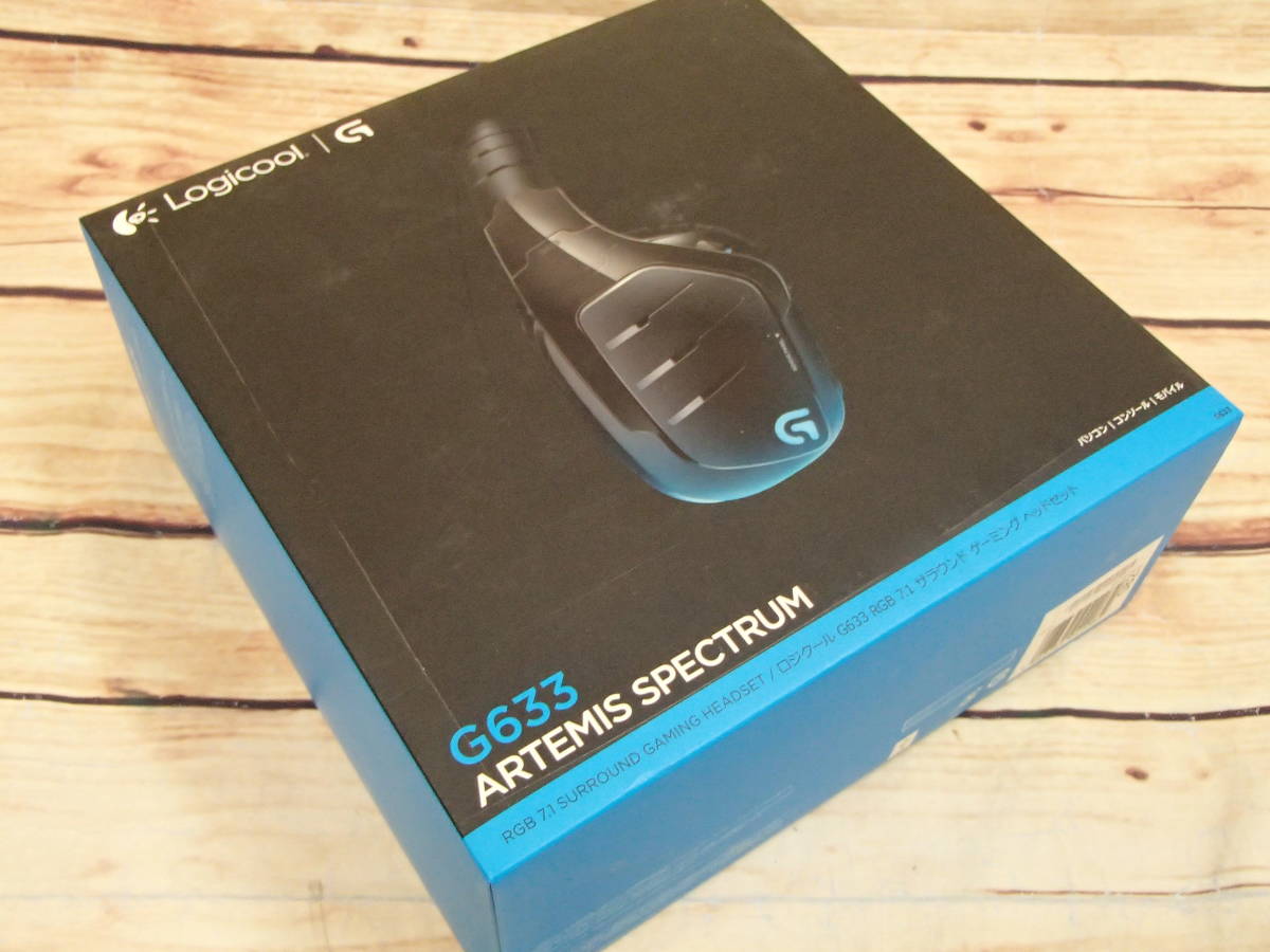 ●Logicool rojikuru G633 Artemis Spectrum 有線gaming頭戴式耳機● 原文:●Logicool ロジクール G633 Artemis Spectrum 有線ゲーミングヘッドセット●