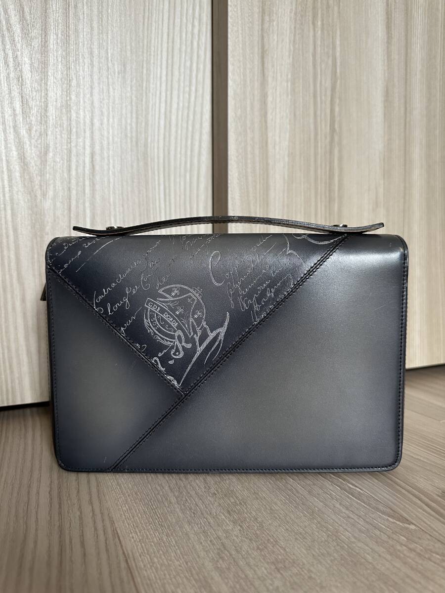 特注36万 Berluti ITAUBA WIDE Scritto Leather Patch Work 特注36万 Berluti ITAUBA WIDE Scritto Leather Patch Work