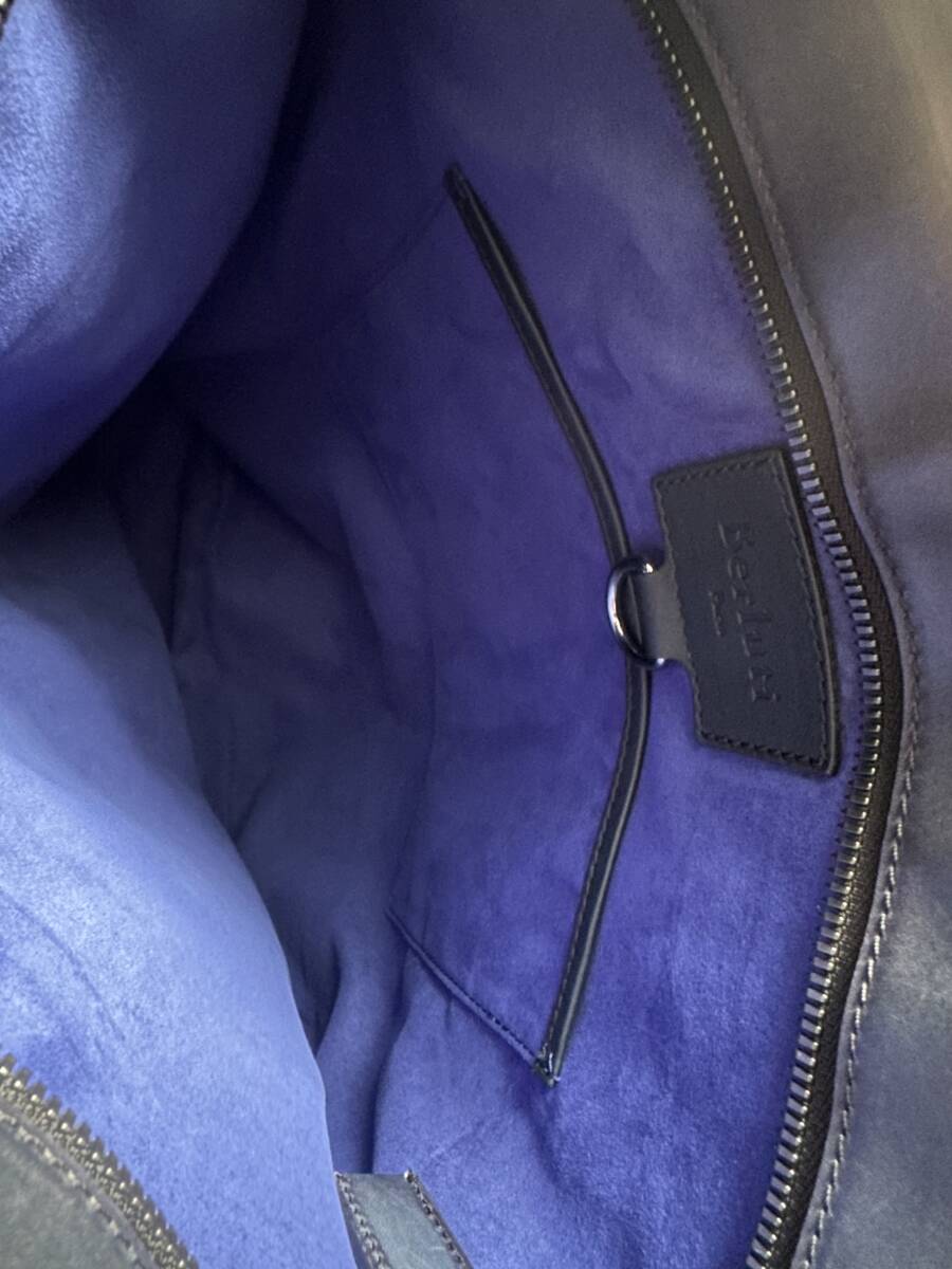 特注60万 Berluti Vitellofiore Patine Leather Tote Bag 特注60万 Berluti Vitellofiore Patine Leather Tote Bag