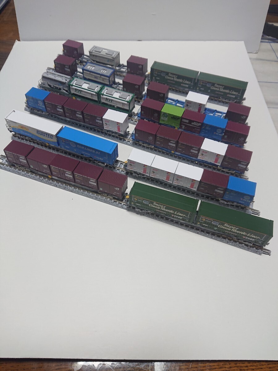 12両】 コキ107-74 コキ106-421等… 貨物列車 コンテナ積載 Tomix 12両】 コキ107-74 コキ106-421等… 貨物列車 コンテナ積載 Tomix