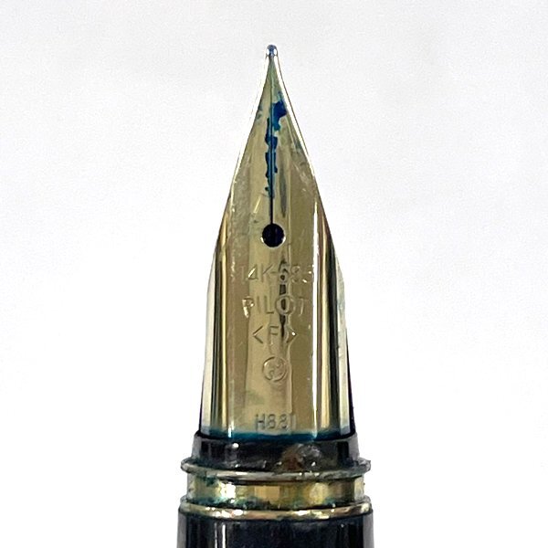 PILOT/パイロット 万年筆 STERLING SILVER スターリングシルバー ペン先 14K-585 Ｈ881