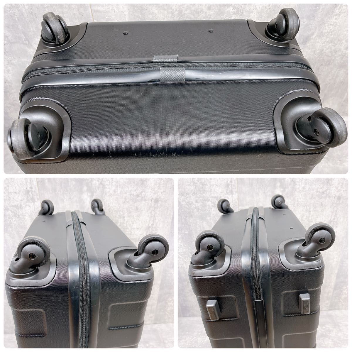 無印良品 スーツケース 旧型 75L ストッパー無し ブラック 無印良品 スーツケース 旧型 75L ストッパー無し ブラック