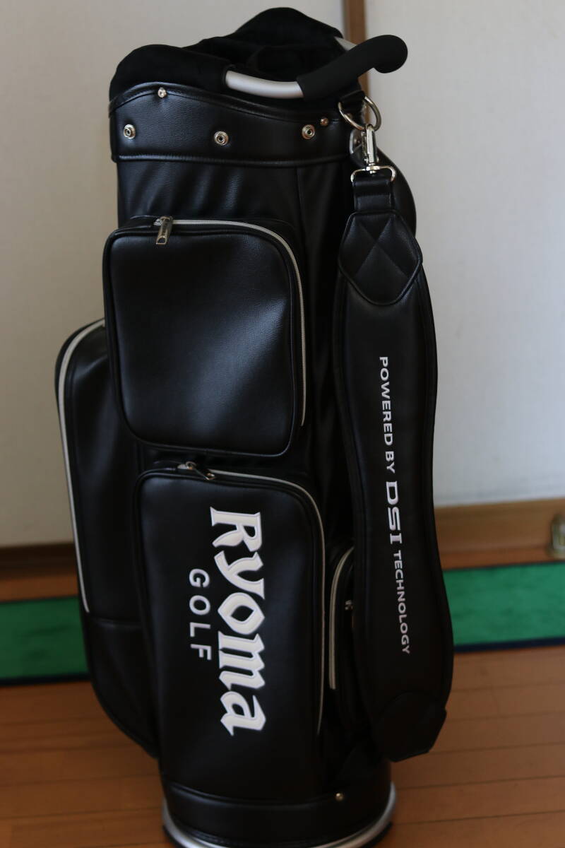 状態良好)】リョーマゴルフ キャディバッグ 9インチ 5分割 状態良好)】リョーマゴルフ キャディバッグ 9インチ 5分割