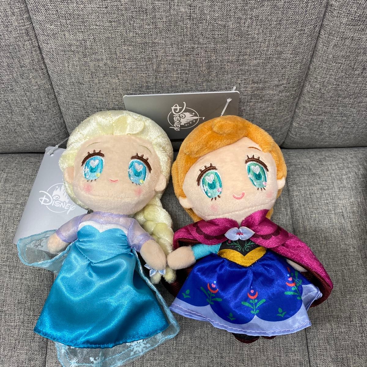 アナと雪の女王 アナ エルサ tiny キーチェーン ぬいぐるみ アナと雪の女王 アナ エルサ tiny キーチェーン ぬいぐるみ