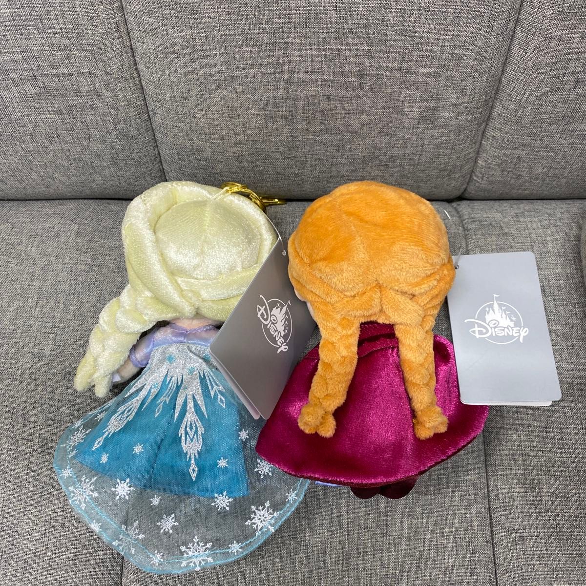 アナと雪の女王 アナ エルサ tiny キーチェーン ぬいぐるみ アナと雪の女王 アナ エルサ tiny キーチェーン ぬいぐるみ