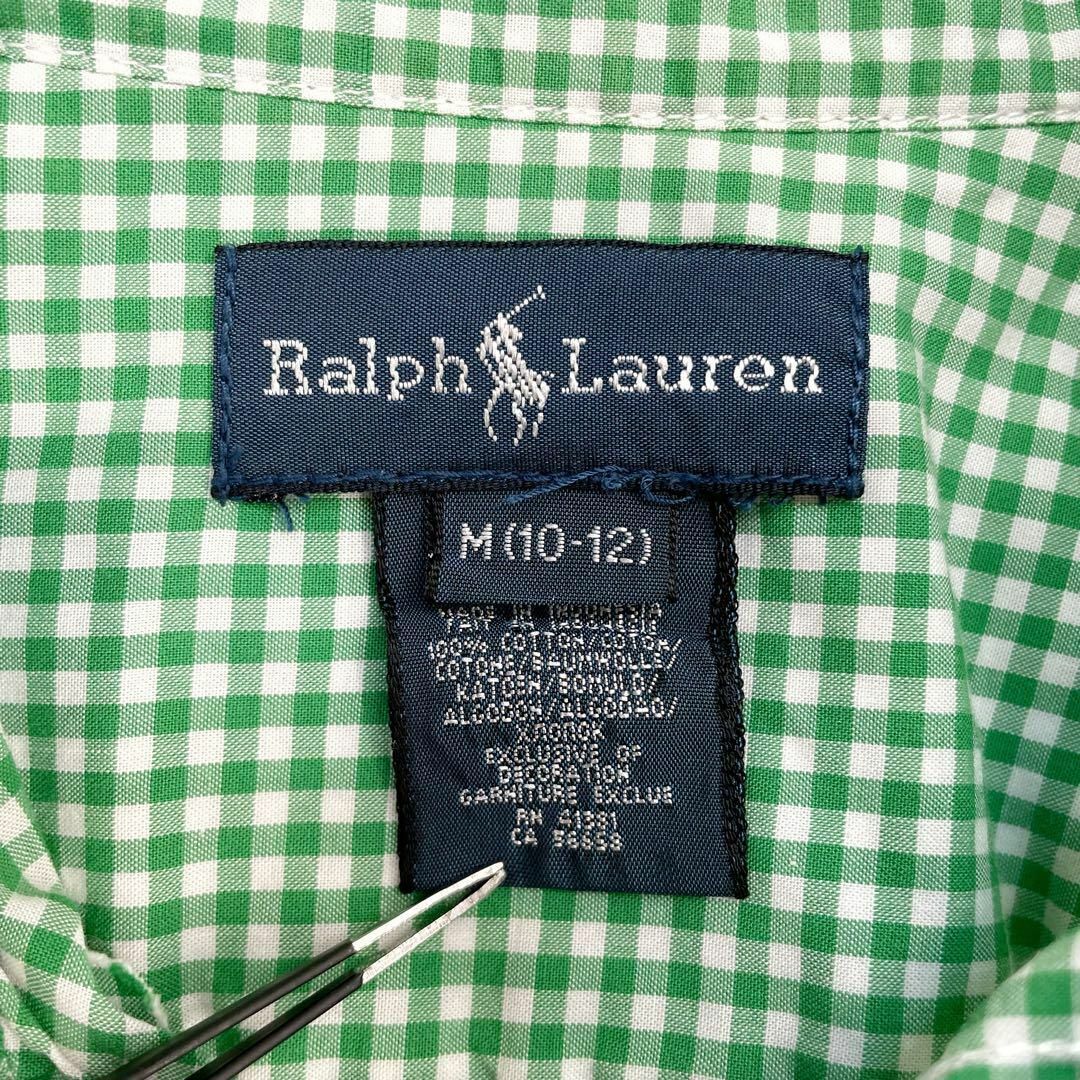 ラルフローレン キッズ Mサイズ ギンガムチェック 長袖シャツ ラルフローレン キッズ Mサイズ ギンガムチェック 長袖シャツ