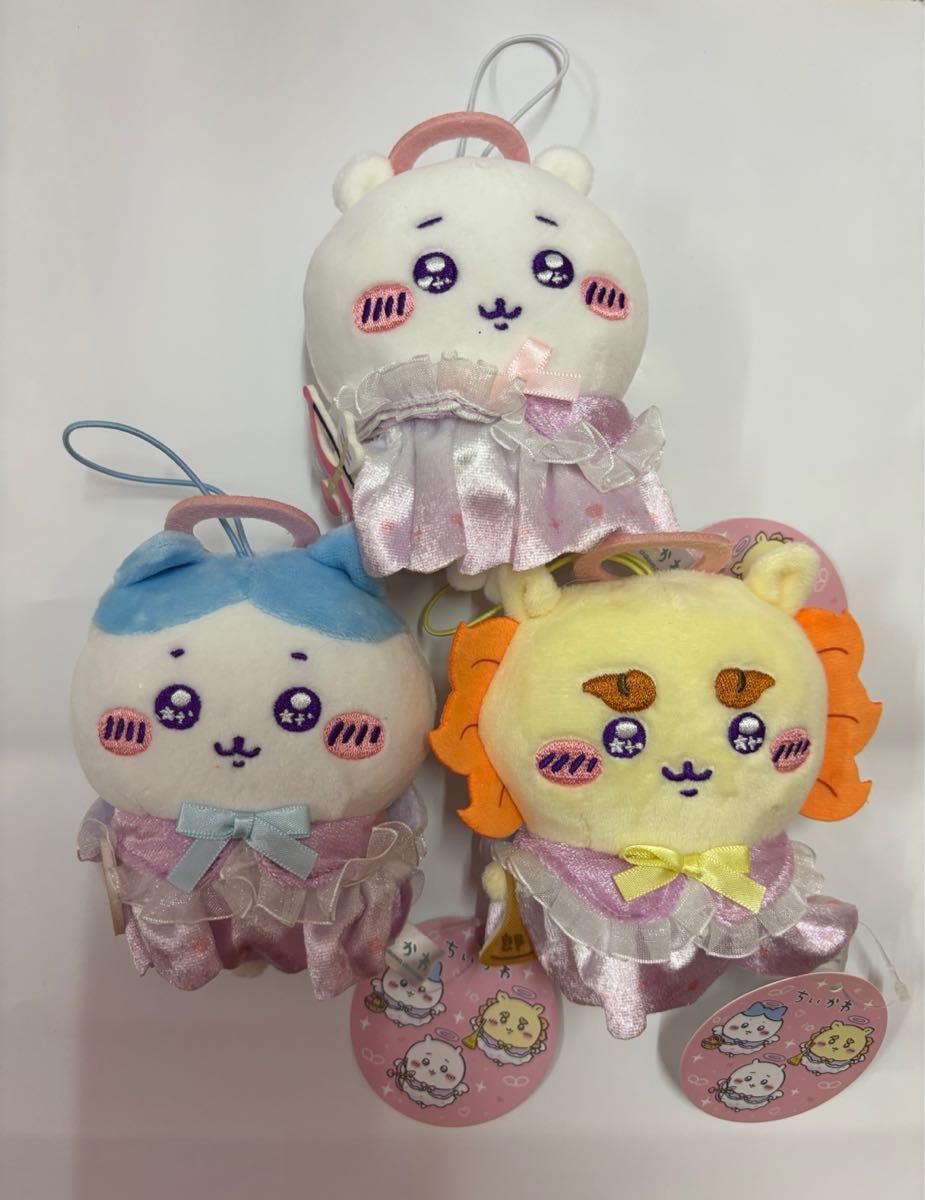 ちいかわ てんしとあくま プライズ 大きめマスコット 全3種 ちいかわ てんしとあくま プライズ 大きめマスコット 全3種