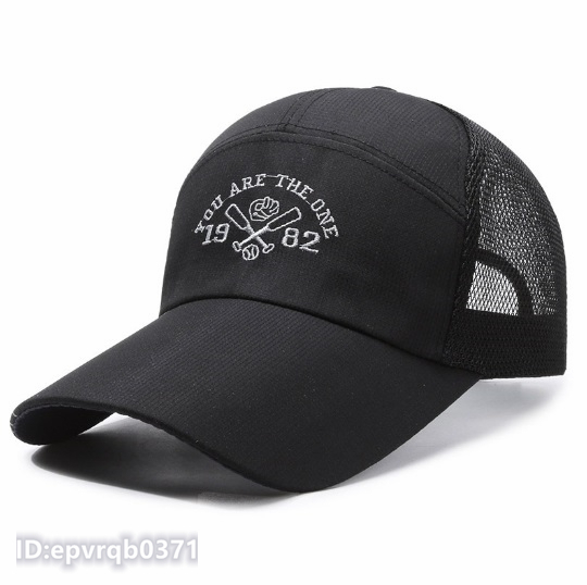 2 позиций комплект! бейсболка вышивка "дышит" выдающийся мужской Casquette Golf колпак джентльмен лето шляпа навес свободный размер настройка возможность для мужчин и женщин чёрный / белый 