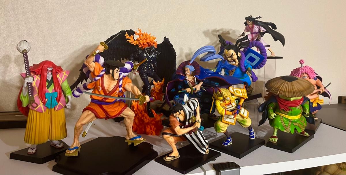 ワンピース 一番くじフィギュア 10体セット 赤鞘九人男 おでん ワンピース 一番くじフィギュア 10体セット 赤鞘九人男 おでん