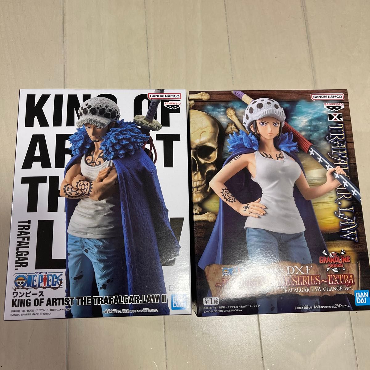 2点セット ワンピース DXF EXTRA トラファルガー・ロー 2点セット ワンピース DXF EXTRA トラファルガー・ロー