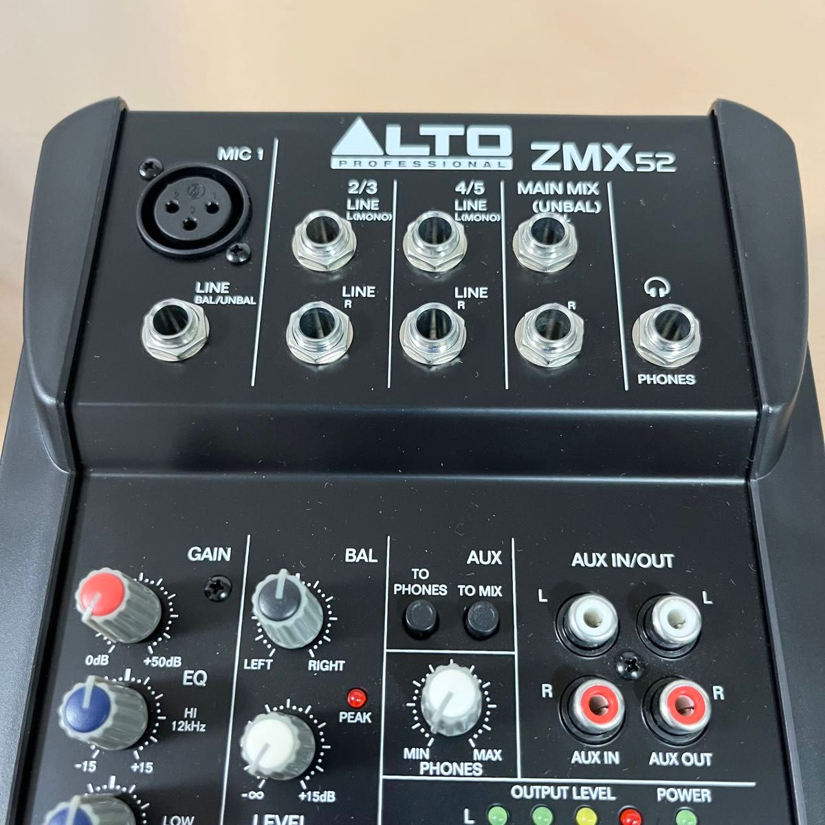 Alto Professional 5チャンネル・2バス・ミキサー ZMX52|Yahoo Alto Professional 5チャンネル・2バス・ミキサー ZMX52|Yahoo
