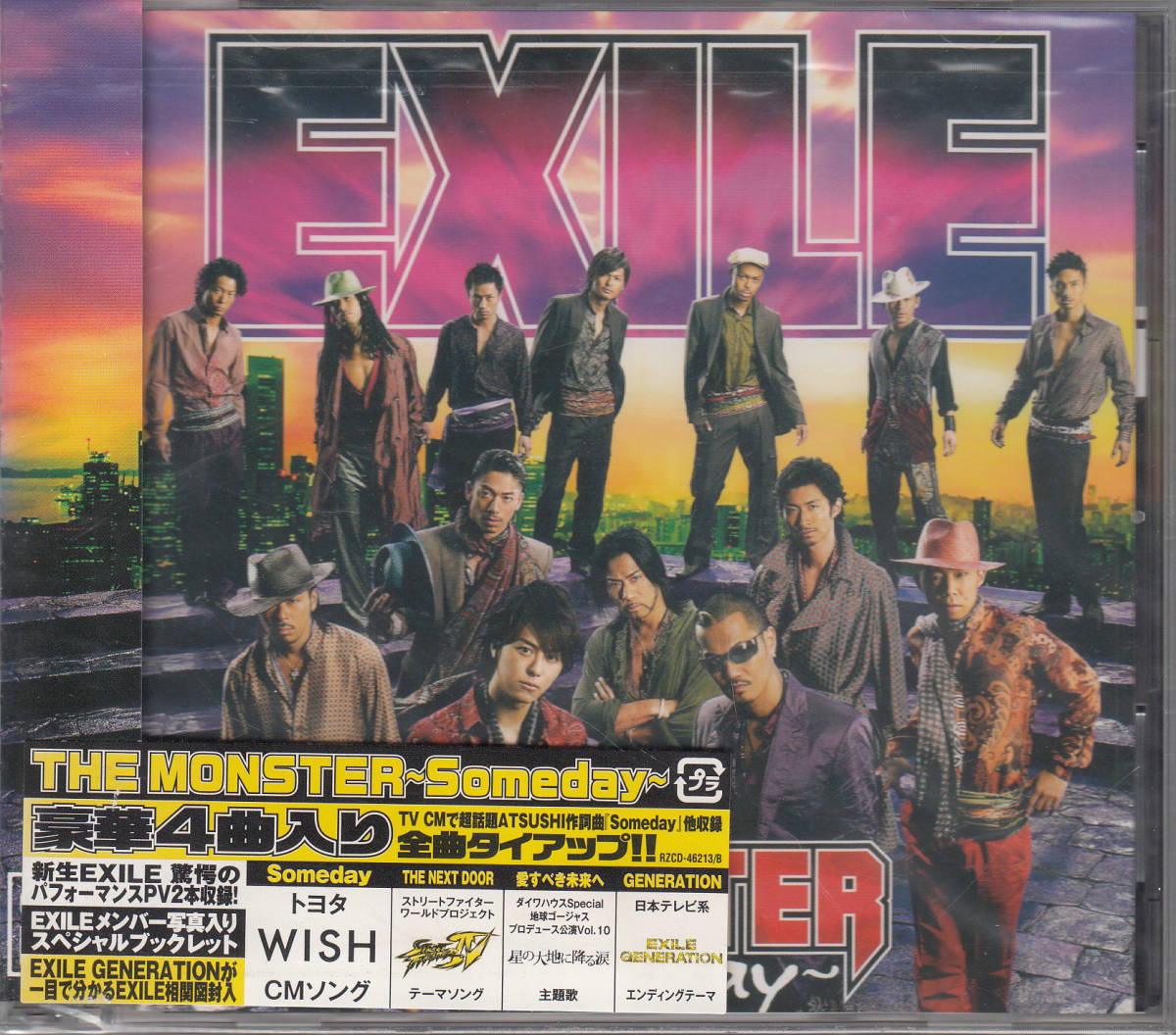 【新品・即決CD】EXILE/THE MONSTER～Someday～(CD+DVD)　f1033_画像1