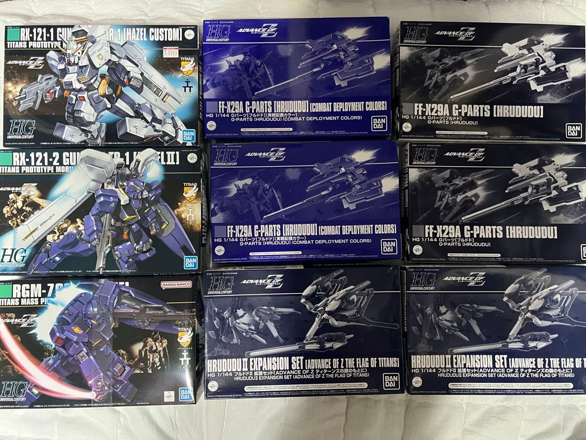 HG ADVANCE OF Z ティターンズの旗のもとに 24点 未組立|Yahoo HG ADVANCE OF Z ティターンズの旗のもとに 24点 未組立|Yahoo