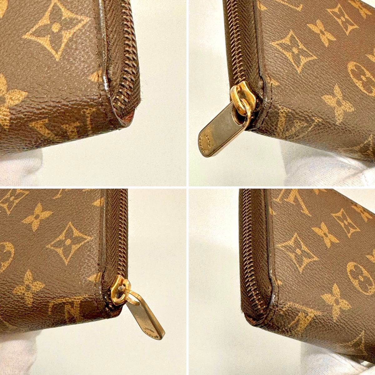 ルイヴィトン LOUIS VUITTON モノグラム ラウンドジップ ルイヴィトン LOUIS VUITTON モノグラム ラウンドジップ