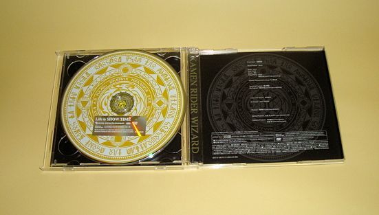  beautiful goods! Kamen Rider Wizard theme music . dragon . sho from Golden Bomber single [Life is SHOW TIME] first record *.&#34;CD+DVD prompt decision equipped 