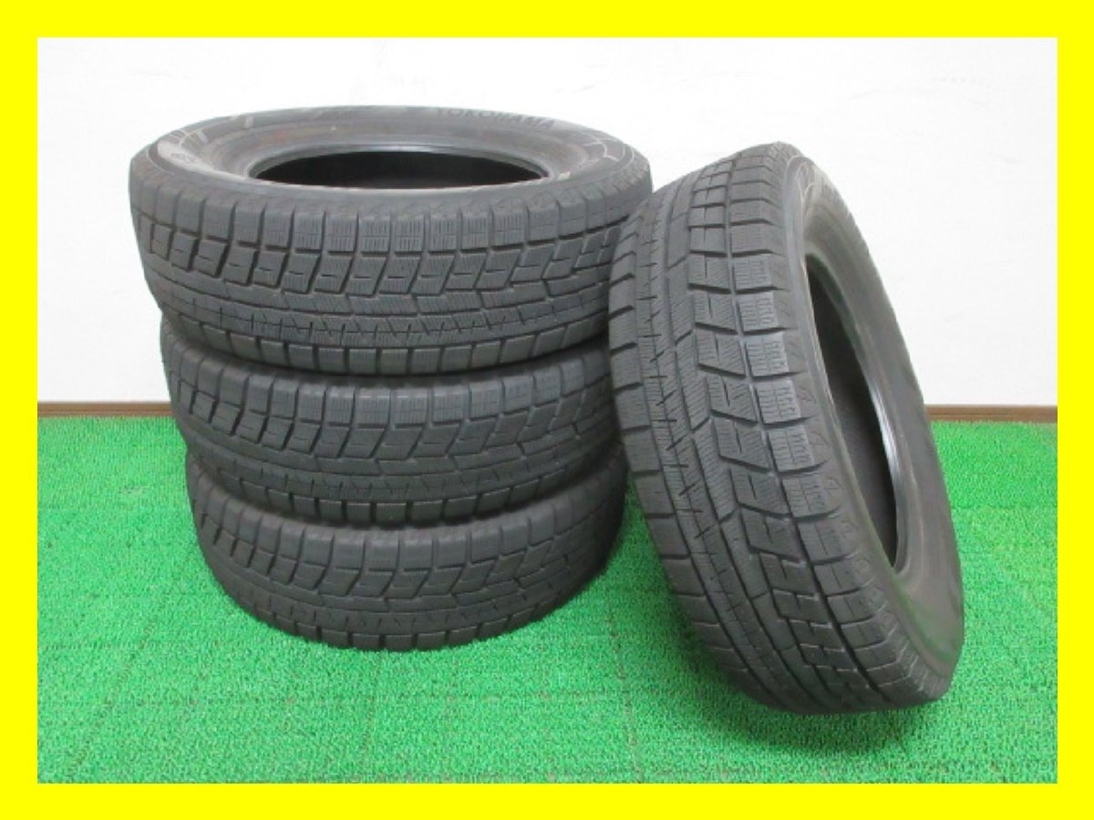 L998【送料無料】205/65R15 ほぼ新品溝 ♪ イボ付 ♪ ヨコハマ スタッドレス iG60 ♪ 2021年製 4本 激安 エスティマ ステップワゴン カムリ
