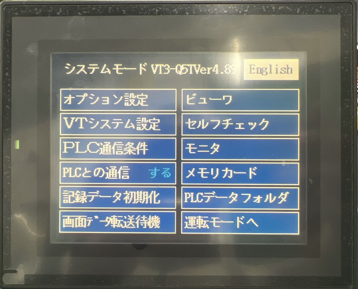 KEYENCE キーエンス タッチパネル VT3-Q5T モニタ KEYENCE キーエンス タッチパネル VT3-Q5T モニタ