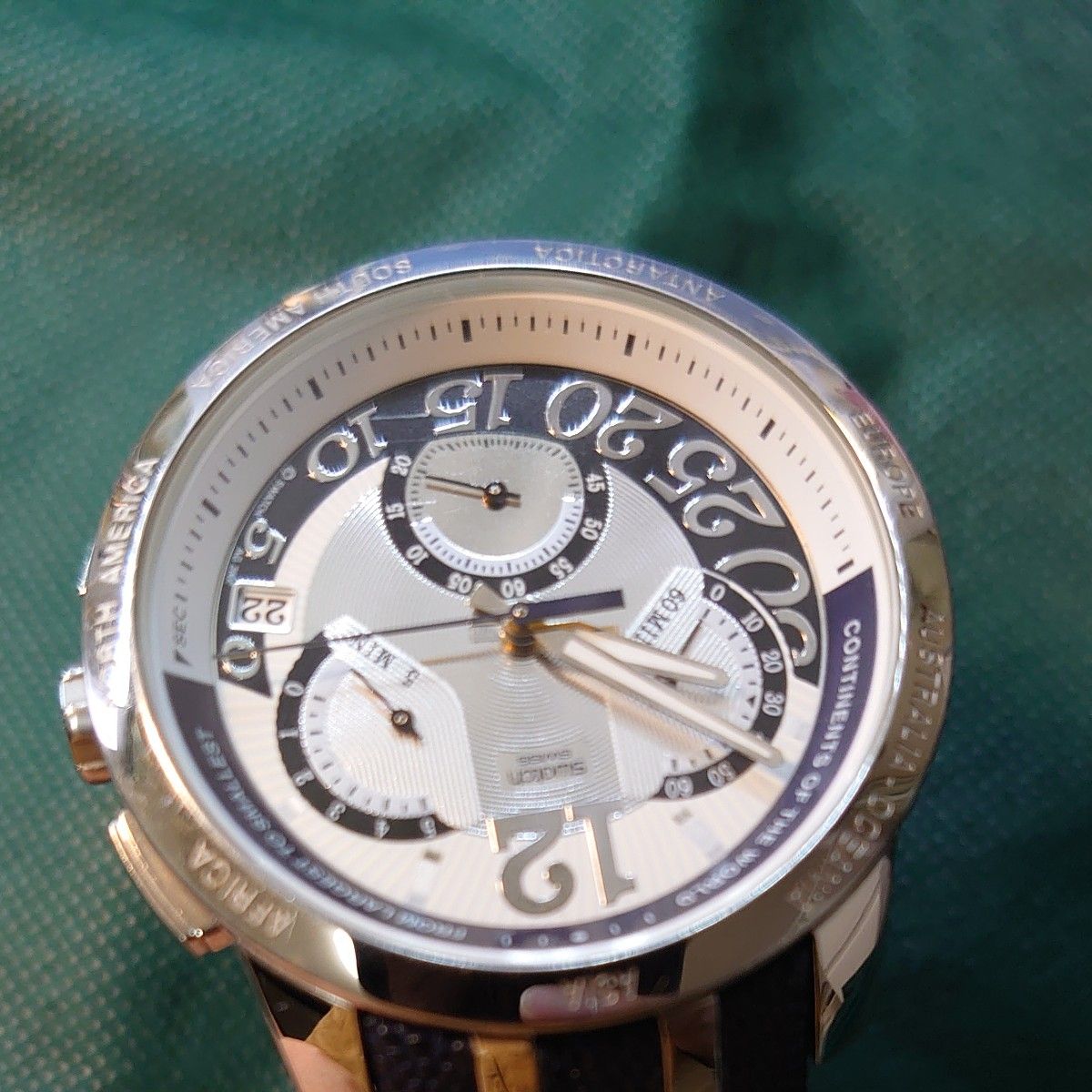 swatch レトログラード 稼働中 クロノグラフ irony スウォッチ swatch レトログラード 稼働中 クロノグラフ irony スウォッチ