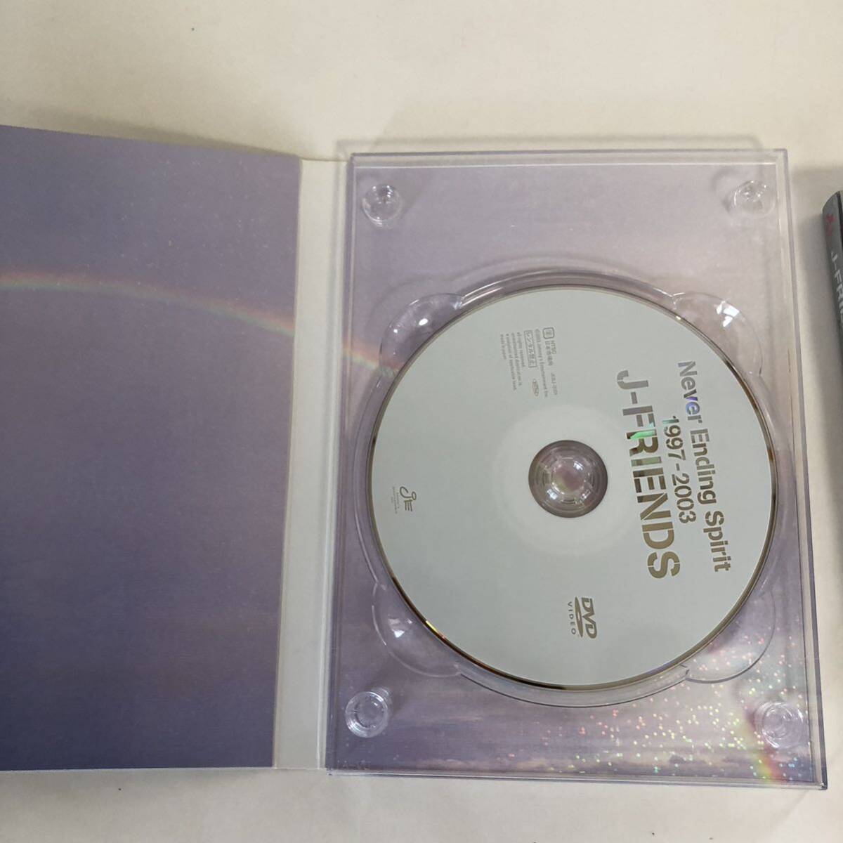 ▲ DVD J-FRIENDS Never Ending Spirit 1997-2003 TOKIO 嵐 KinKi Kids V6 東山紀(jì)之 岡本健一 赤坂晃 佐藤アツヒロ タッキー＆翼 66