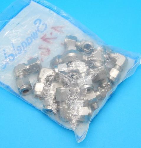 SS-400-9(10個入) ステンレス鋼製ユニオン・エルボー Swagelok ランクS中古品