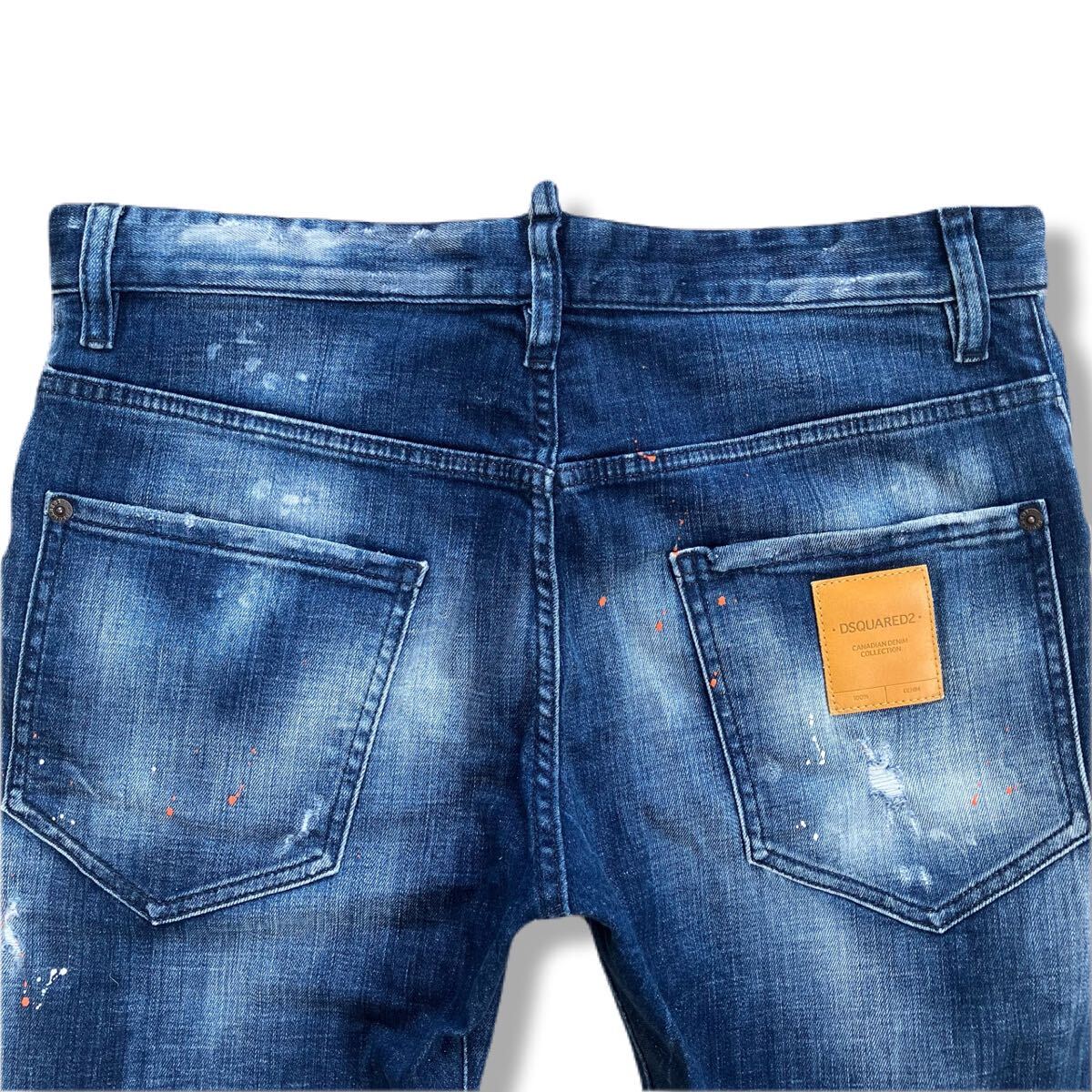 送料無料 美品 ラグジュアリージーンズ 20AW Dsquared2 ディー 送料無料 美品 ラグジュアリージーンズ 20AW Dsquared2 ディー