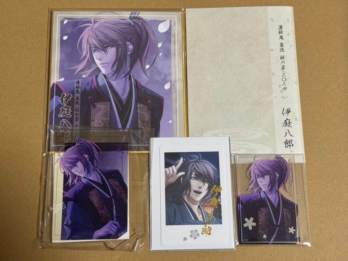 19 薄桜鬼 桜の宴 伊庭八郎 アクリルスタンド カード 色紙 薄桜鬼 桜の宴 伊庭八郎 アクリルスタンド カード 色紙