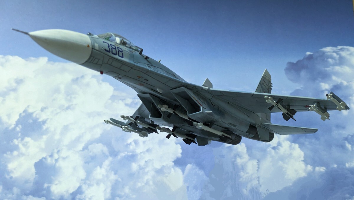 ☆ディティールUP!1/72ホビーマスター/HOBBY MASTER/Su-27 ☆ディティールUP!1/72ホビーマスター/HOBBY MASTER/Su-27