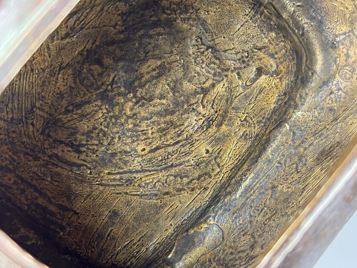 古美術 中国美術 唐物 銅製 手炉 香炉 在銘 浮き彫り 金属工芸 古美術 中国美術 唐物 銅製 手炉 香炉 在銘 浮き彫り 金属工芸