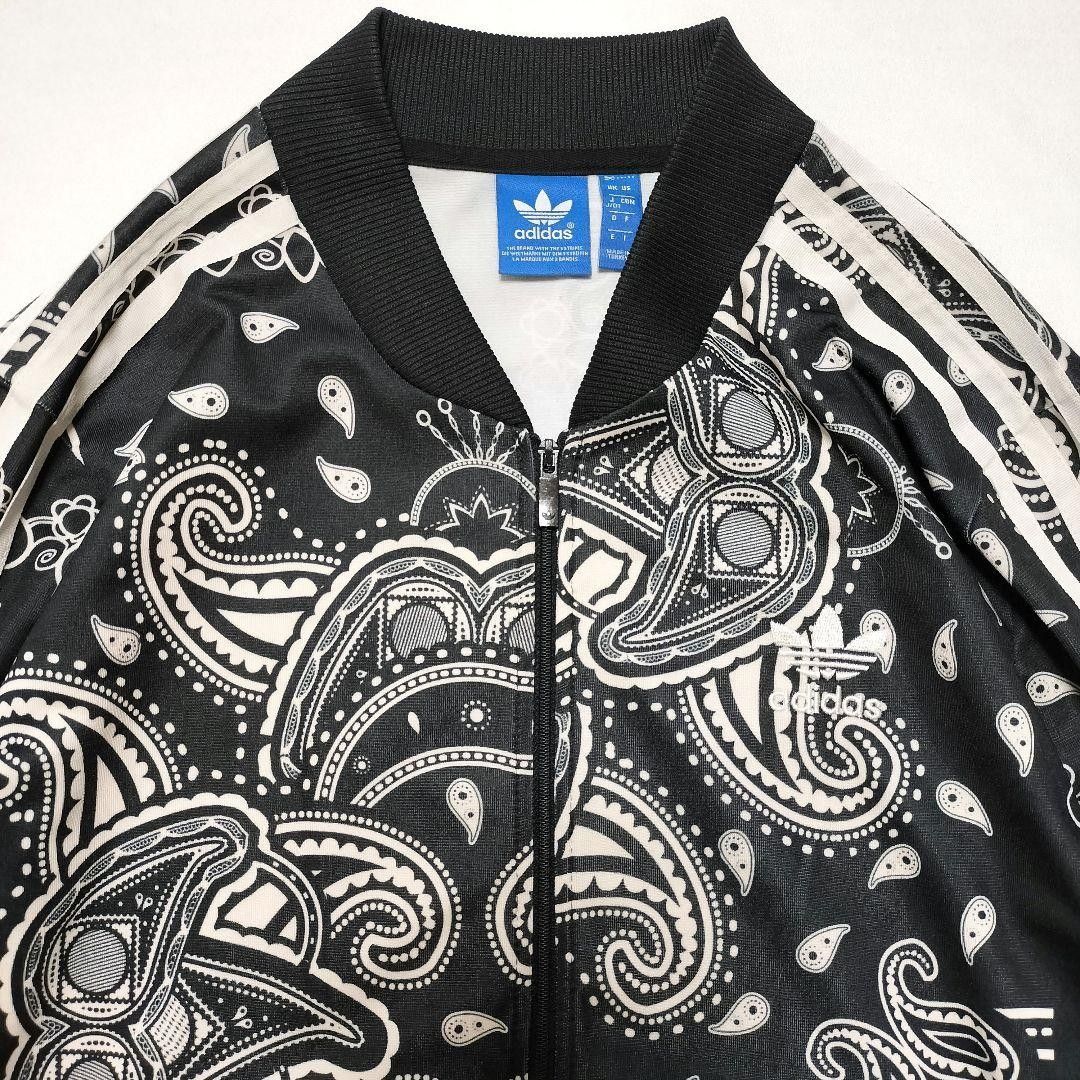 レア adidas アディダスオリジナルス ペイズリー柄 トラック レア adidas アディダスオリジナルス ペイズリー柄 トラック