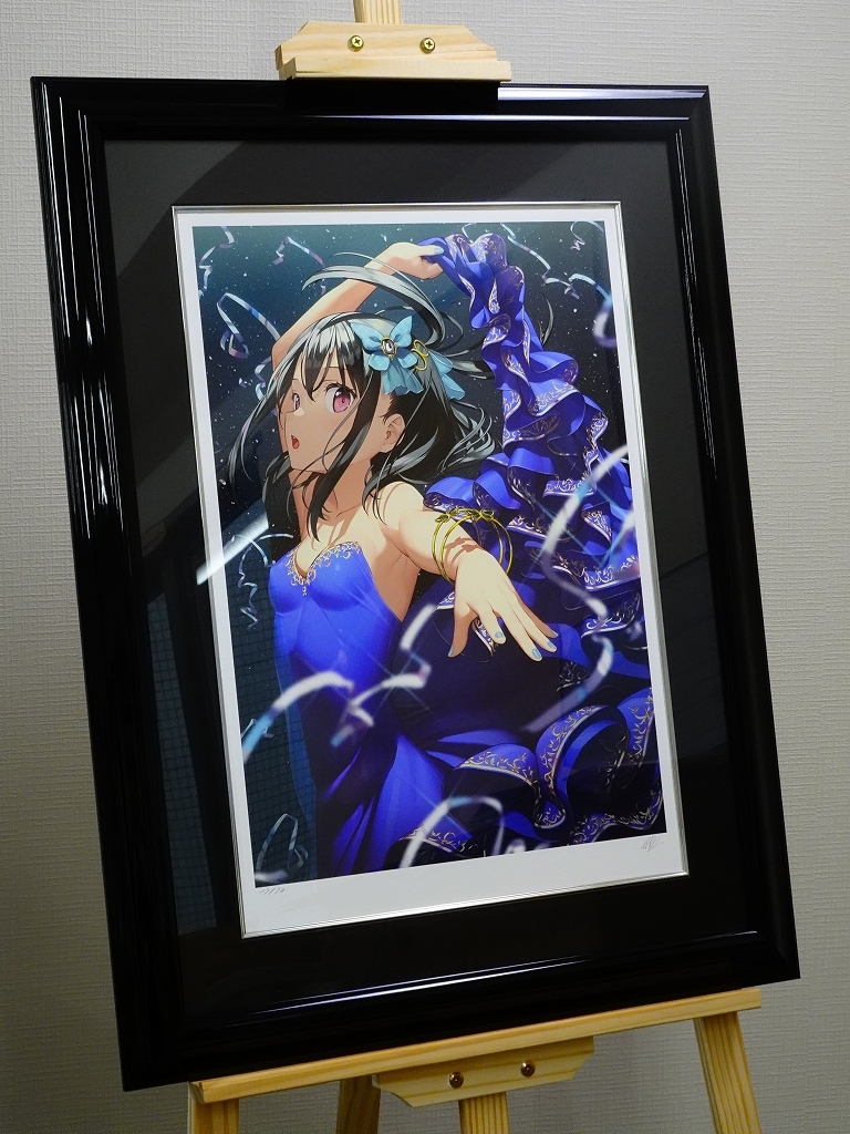 Yahoo!オークション - カントク 版画 「AZUL」17/70 しずく 2023 Yahoo!オークション - カントク 版画 「AZUL」17/70 しずく 2023