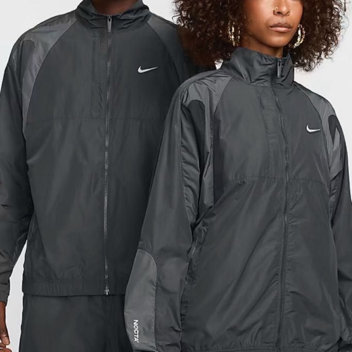 Nike NOCTA ノクタ ナイロン トラックジャケット セットアップ可 Nike NOCTA ノクタ ナイロン トラックジャケット セットアップ可
