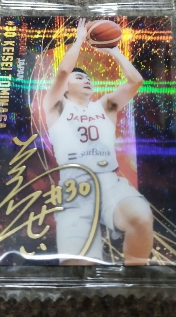 アカツキジャパン ツインウエハース 富永啓生 スペシャルレア アカツキジャパン ツインウエハース 富永啓生 スペシャルレア