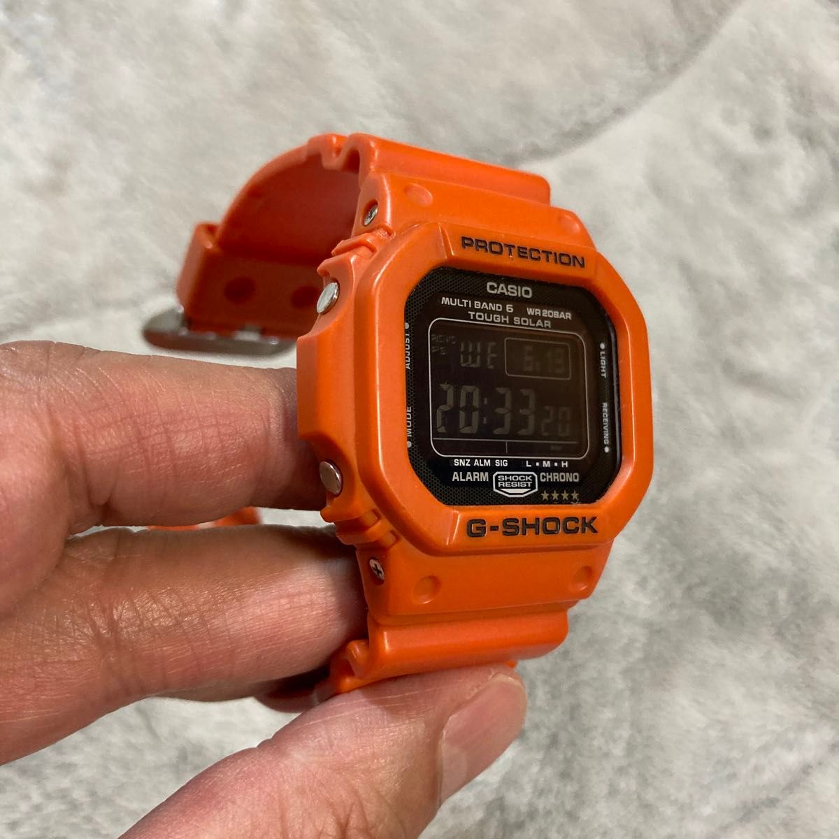 希少 G-SHOCK GW-M5610MR レスキューオレンジ タフソーラー 電波 希少 G-SHOCK GW-M5610MR レスキューオレンジ タフソーラー 電波