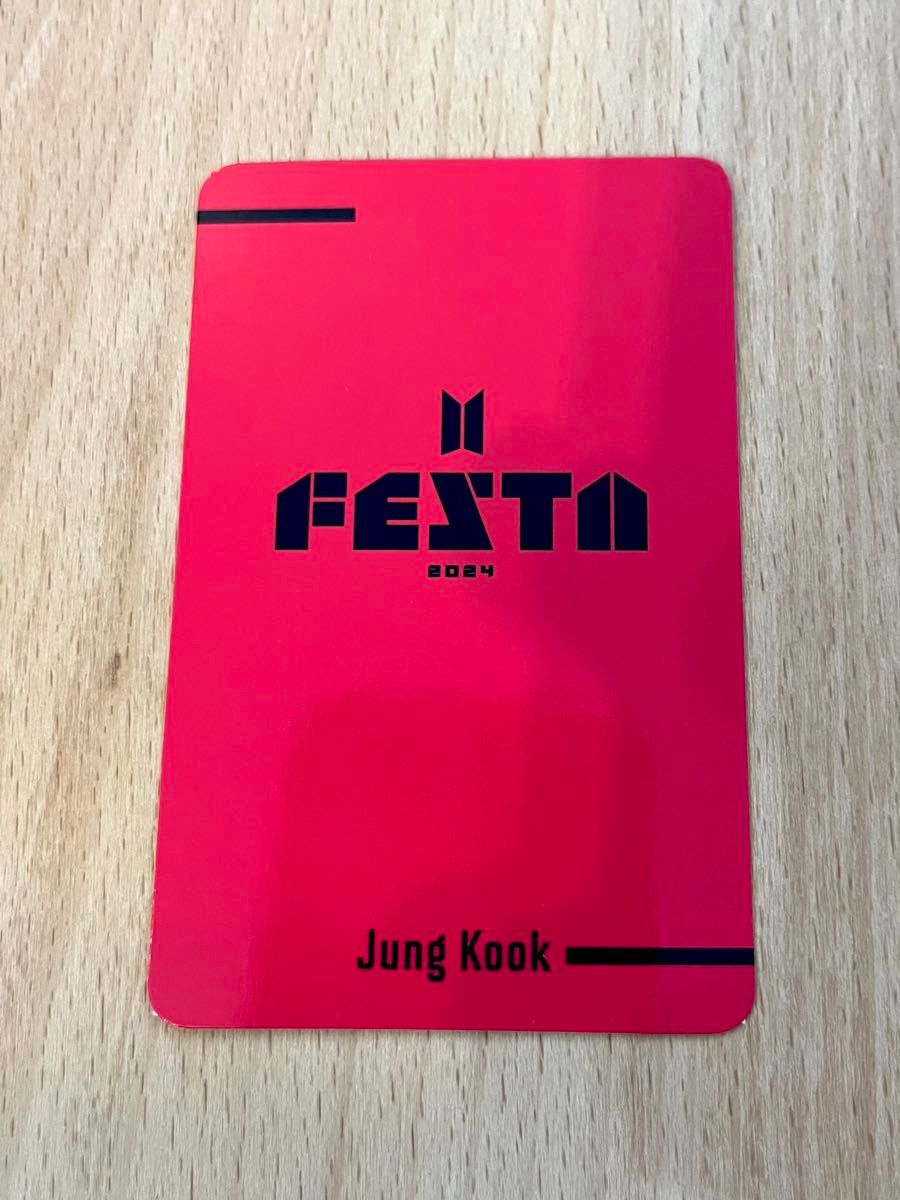 BTS FESTA 2024 ARMY ZONE ジョングク グク トレカ 硬質ケース BTS FESTA 2024 ARMY ZONE ジョングク グク トレカ 硬質ケース