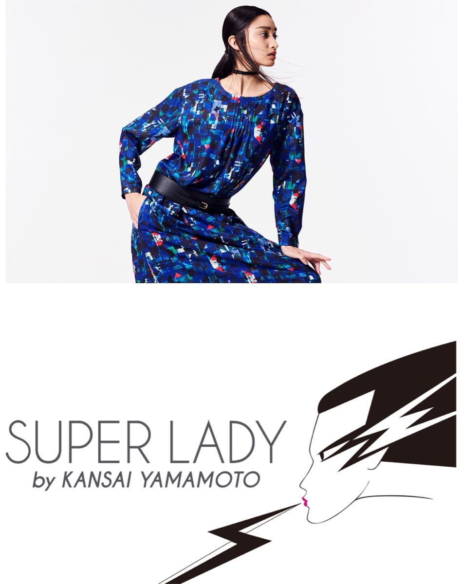SUPER LADY【KANSAI YAMAMOTO山本寛斎】切替スエード調 SUPER LADY【KANSAI YAMAMOTO山本寛斎】切替スエード調