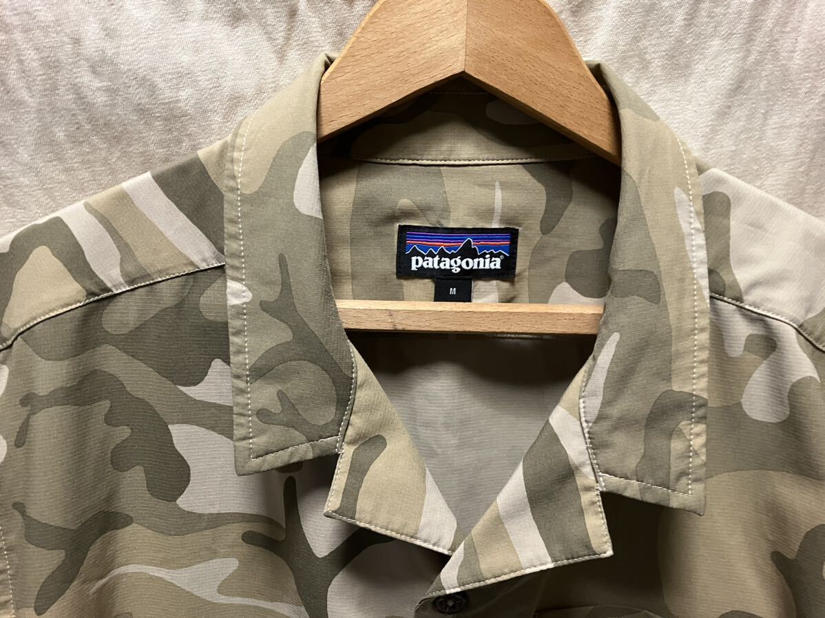 美品 patagonia ストレッチプレーニングハイブリッドシャツ M 美品 patagonia ストレッチプレーニングハイブリッドシャツ M