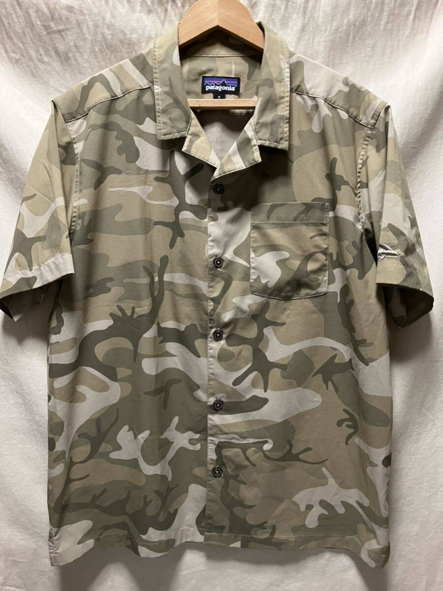 美品 patagonia ストレッチプレーニングハイブリッドシャツ M 美品 patagonia ストレッチプレーニングハイブリッドシャツ M