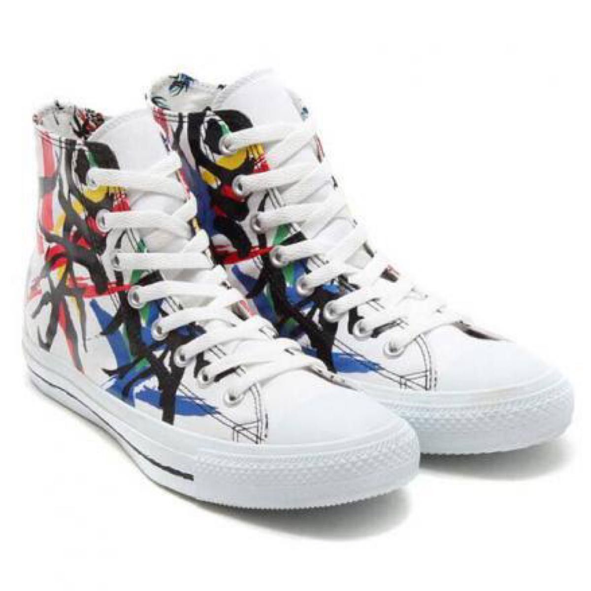 芸術は爆発だ 岡本太郎 太陽の塔 スニーカー 28cm converse 芸術は爆発だ 岡本太郎 太陽の塔 スニーカー 28cm converse