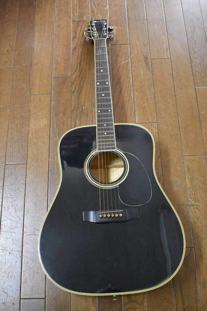 うぶ品 Morris モーリス WB-50 アコースティックギター 黒 うぶ品 Morris モーリス WB-50 アコースティックギター 黒