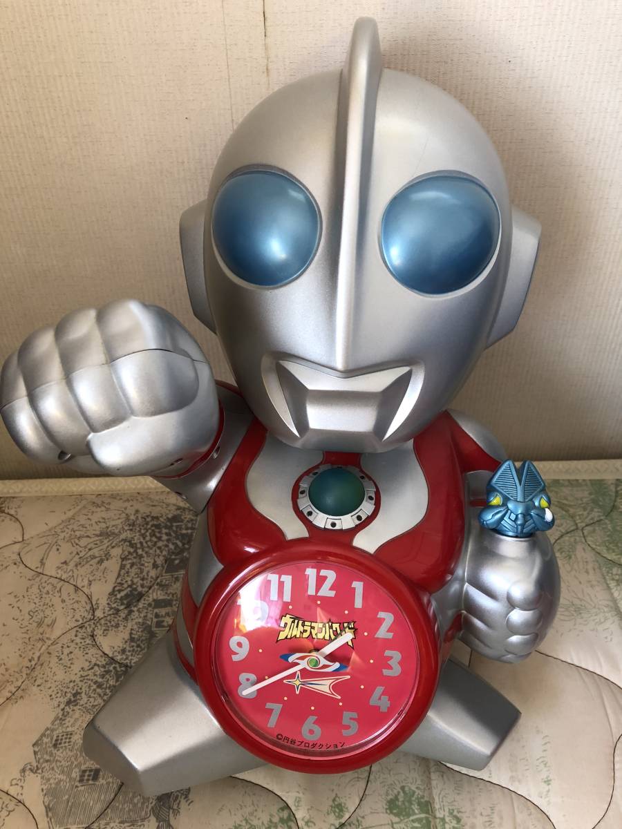 大幅値下げ期間限定価格売切中古品ウルトラマン目覚まし時計 大幅値下げ期間限定価格売切中古品ウルトラマン目覚まし時計