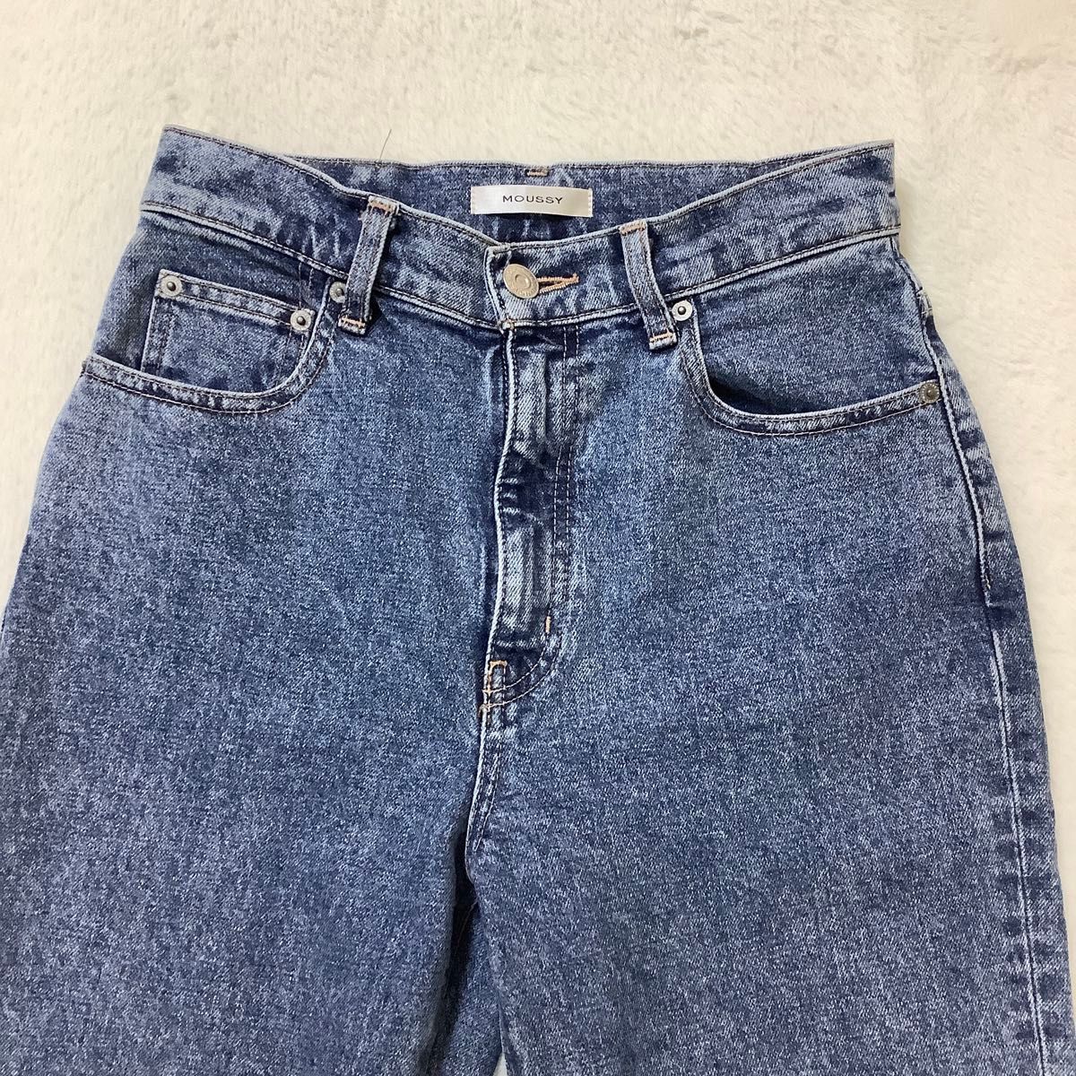 超人気】 MOUSSY MVS FLARE フレア デニム 26 ハイウエスト 超人気】 MOUSSY MVS FLARE フレア デニム 26 ハイウエスト