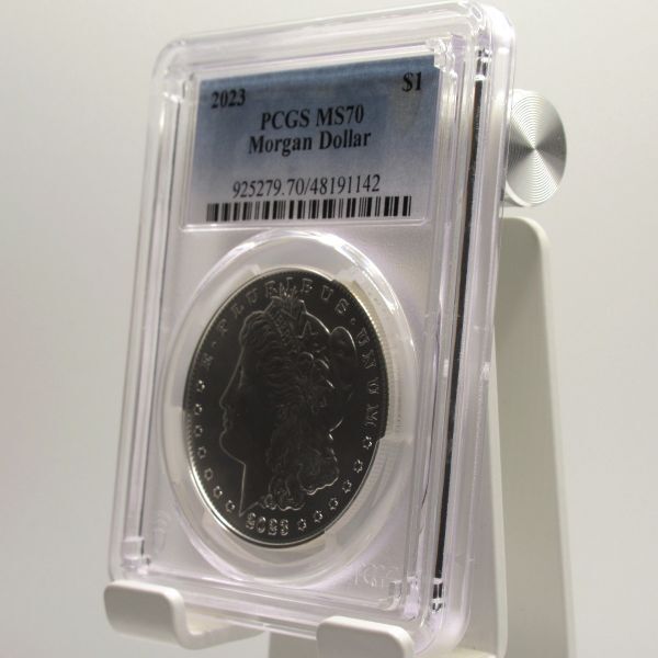 1円開始 最高鑑定』2023年 アメリカ 1ドル 銀貨 PCGS MS 70 1円開始 最高鑑定』2023年 アメリカ 1ドル 銀貨 PCGS MS 70