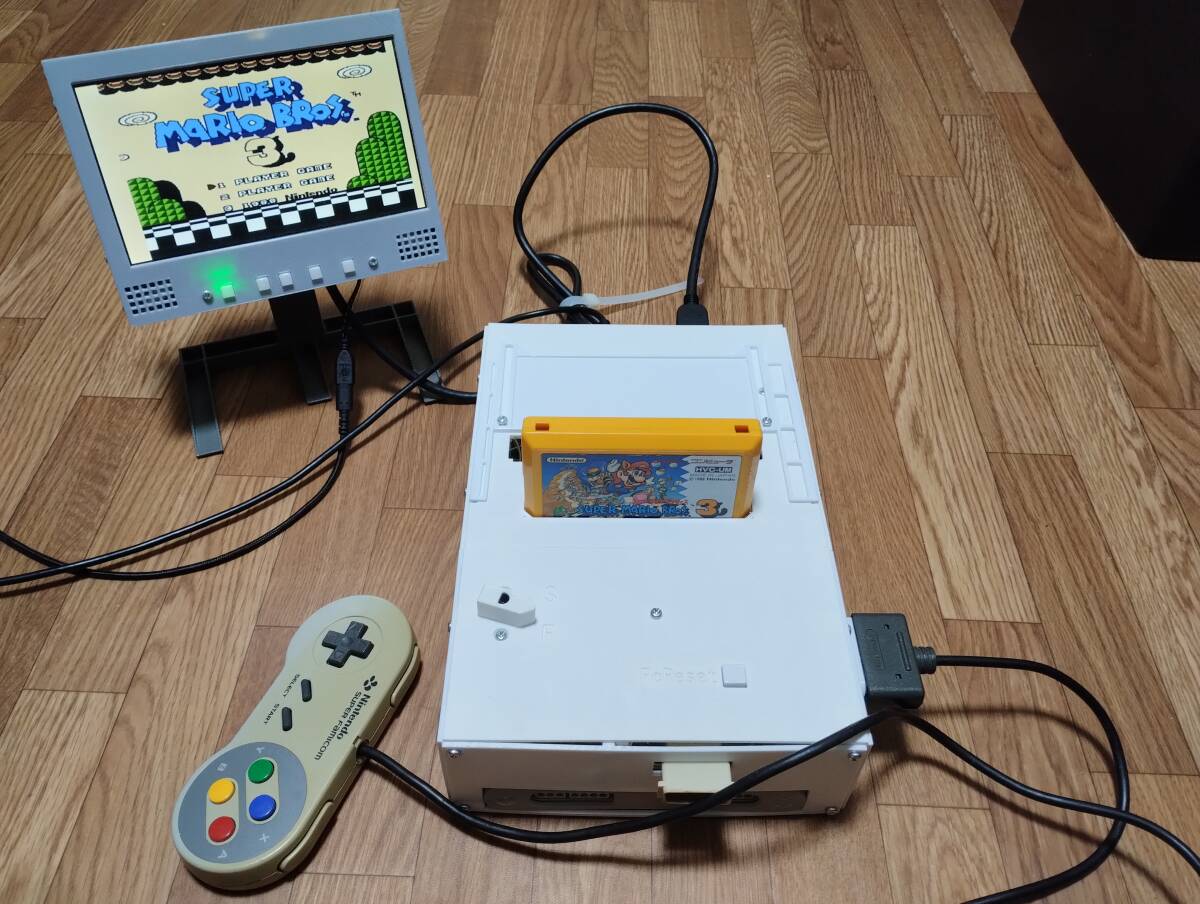 【SALE/55%OFF】 ファミコン スーパーファミコン 合体 snes nes sfc fc HDMI 本体