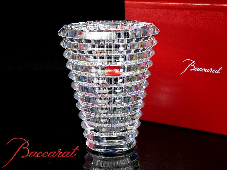 本物保証 Baccarat アイベースS クリア クリスタル バカラBOX付 本物保証 Baccarat アイベースS クリア クリスタル バカラBOX付