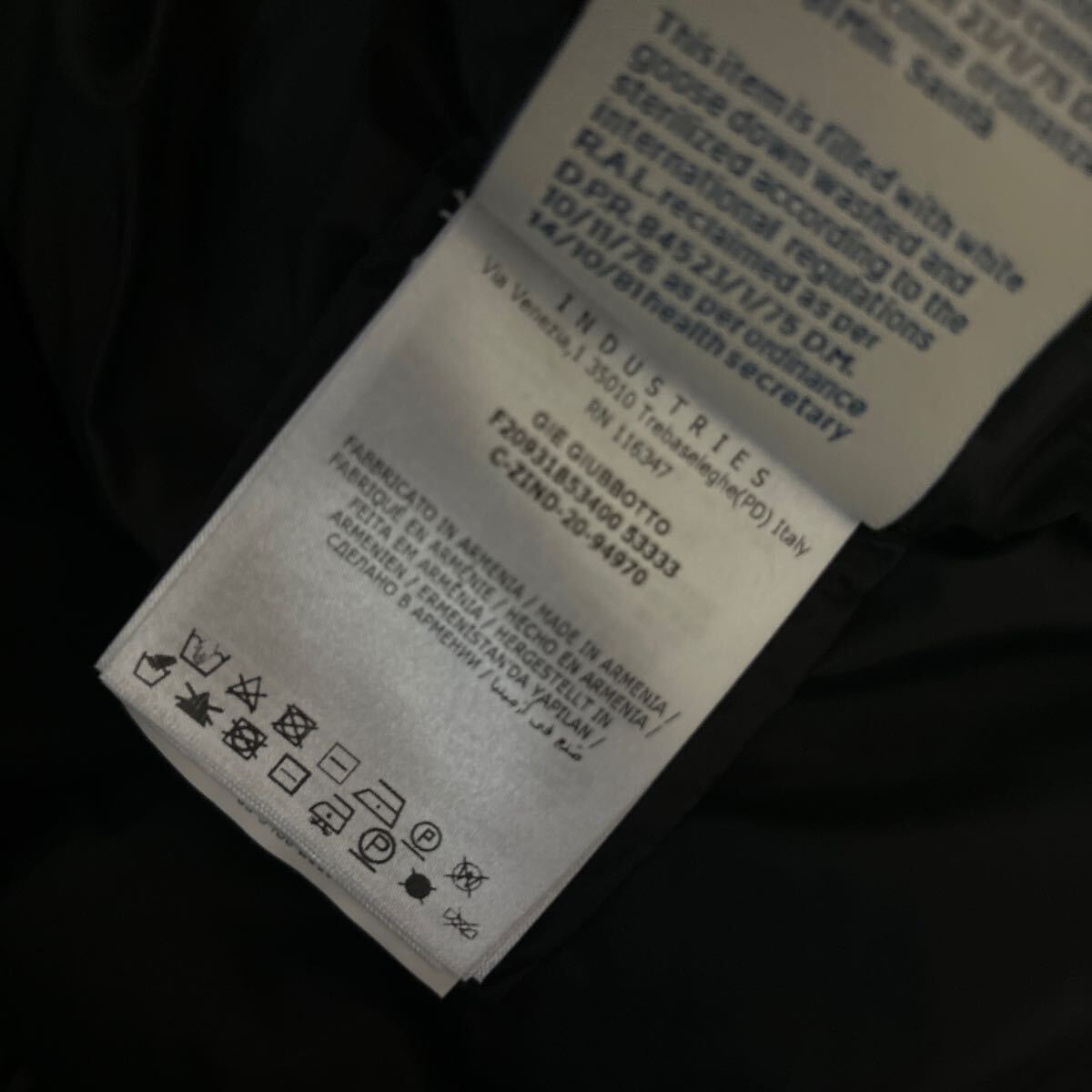 MONCLER モンクレール GIE ブラック サイズ1 国内正規品|Yahoo MONCLER モンクレール GIE ブラック サイズ1 国内正規品|Yahoo