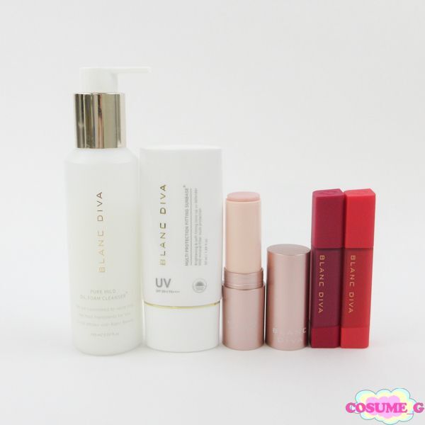 ブランディーバ ピュアマイルドオイルフォームクレンザー フィティングサンべース Bバーム ビーブラリーティント 5点セット MC444_画像1