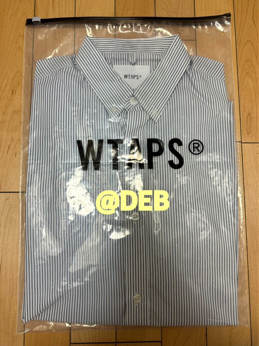 WTAPS 2024SS BD 01 SS SHIRT NAVY Mサイズ ダブルタップス WTAPS 2024SS BD 01 SS SHIRT NAVY Mサイズ ダブルタップス
