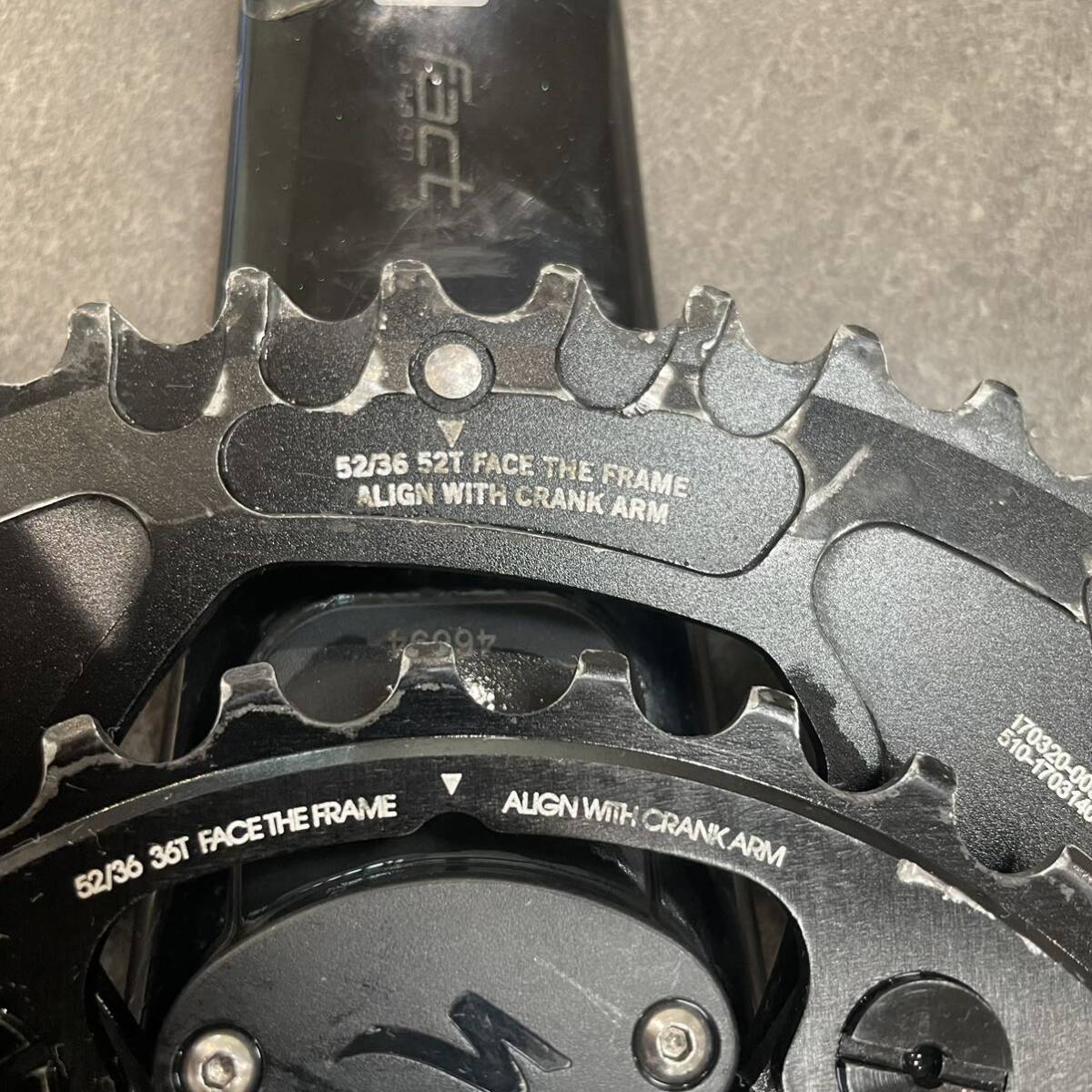 S-WORKS パワークランク 165mm チェーンリングセット S-WORKS パワークランク 165mm チェーンリングセット