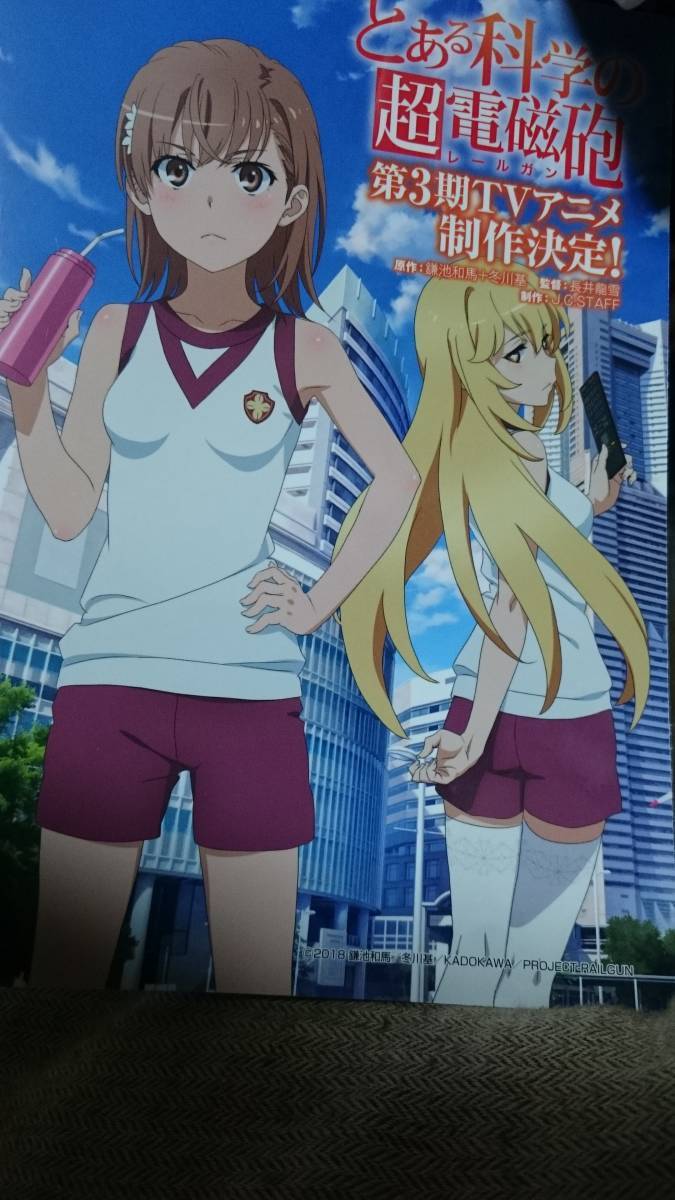 ヤフオク Animejapan19 とあるシリーズ アニメ化決定 ヤフオク Animejapan19 とあるシリーズ アニメ化決定